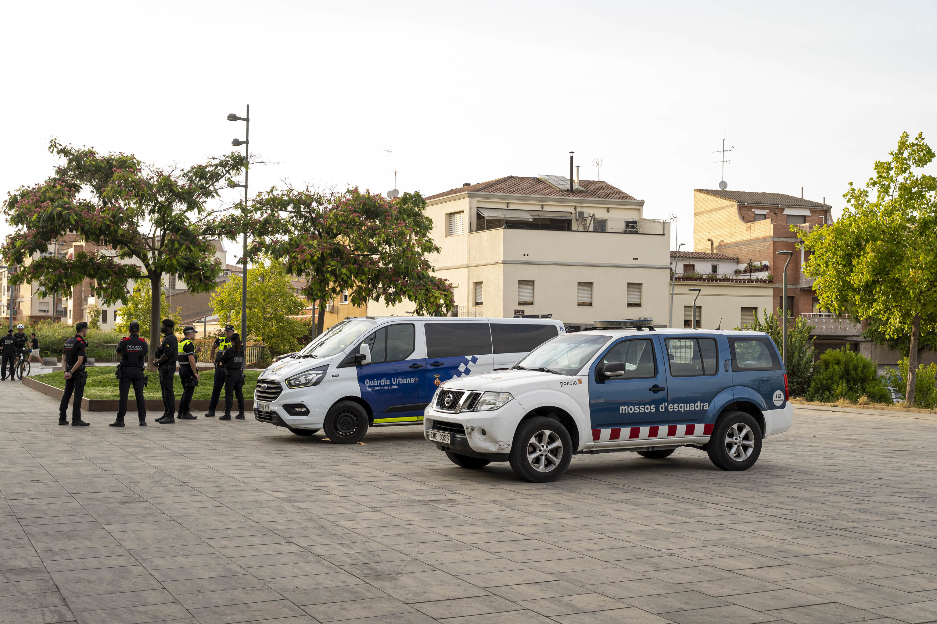 El dispositivo policial
