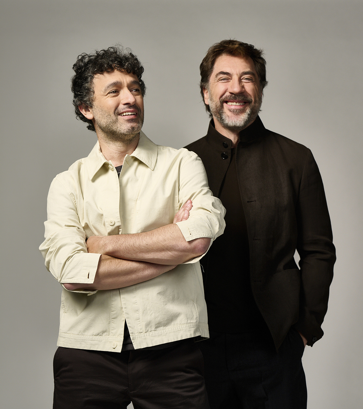 Rodrigo Sorogoyen y Javier Bardem.
