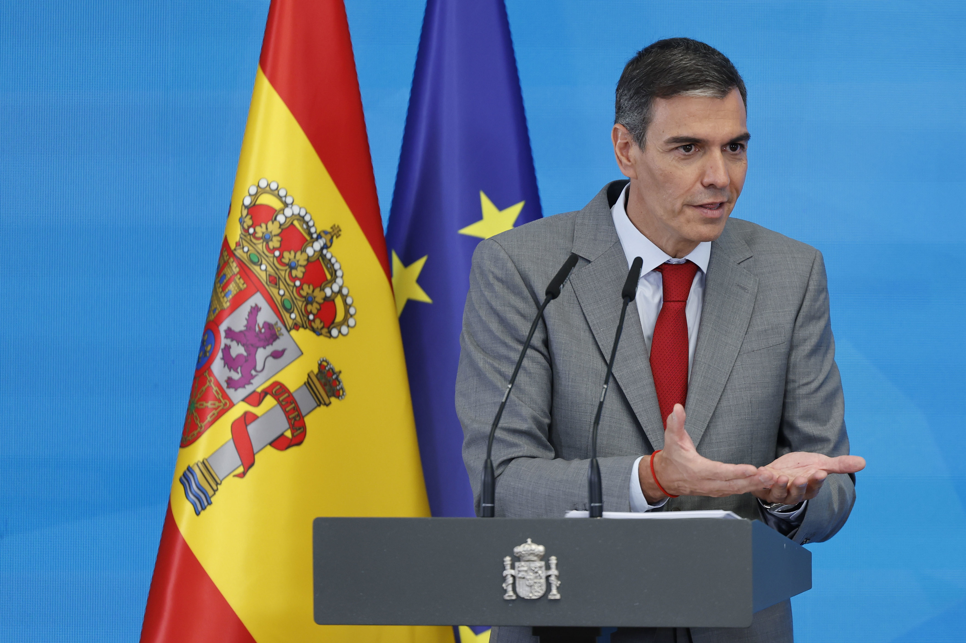 El presidente del Gobierno,  Pedro S�nchez.