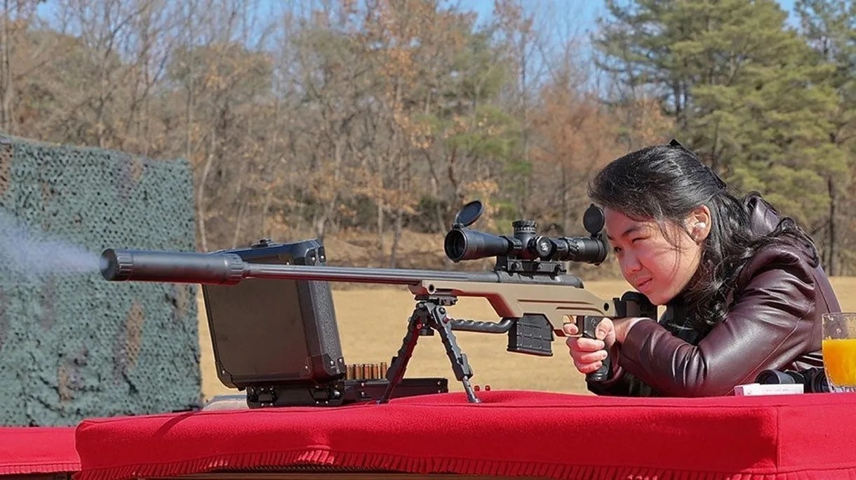 Captura de un vídeo propagandístico de Kim Ju-ae, hija del dictador norcoreano.