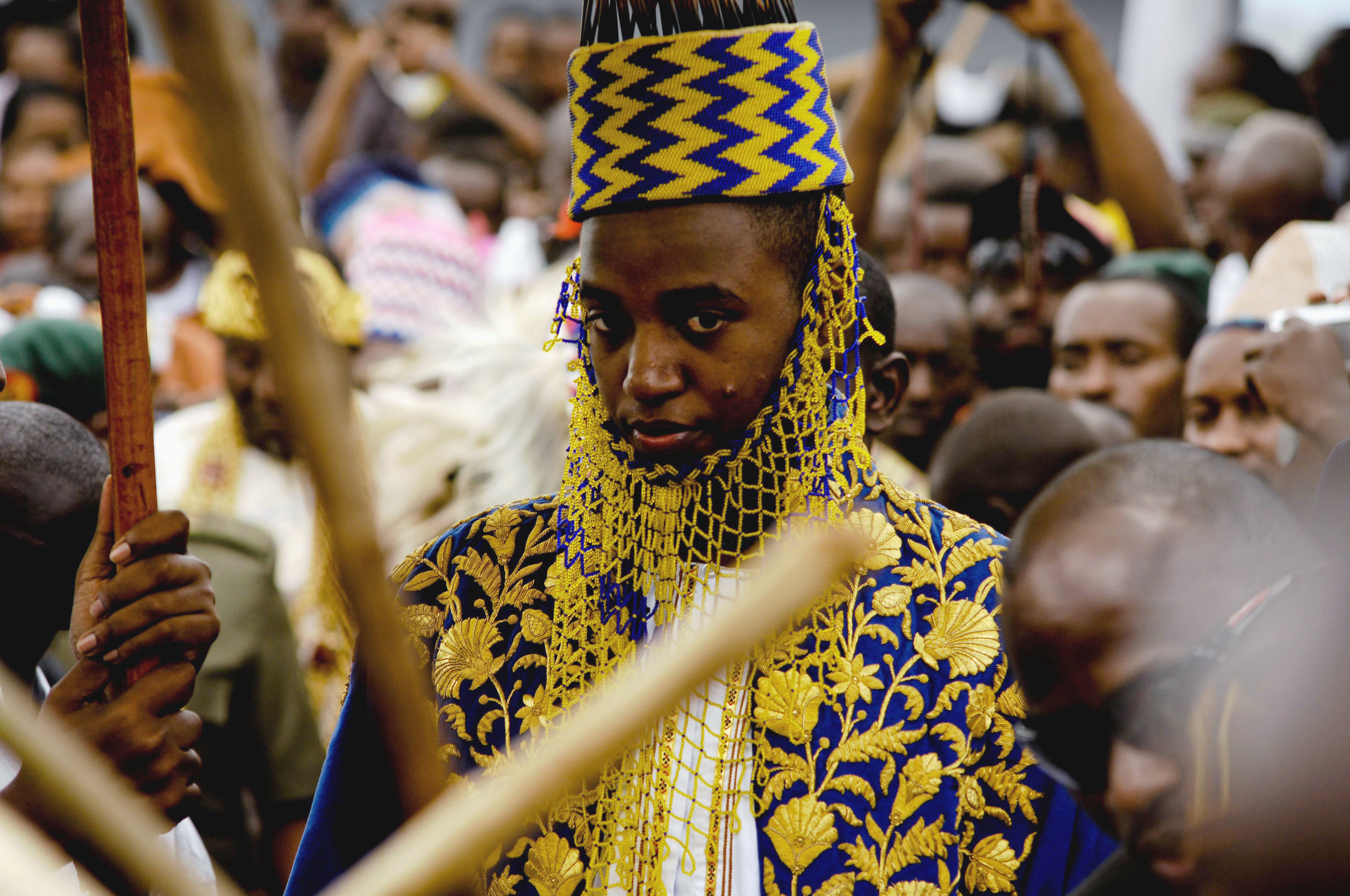 Oyo Rukidi IV, cuando cumpli� la mayor�a de edad, en 2010.