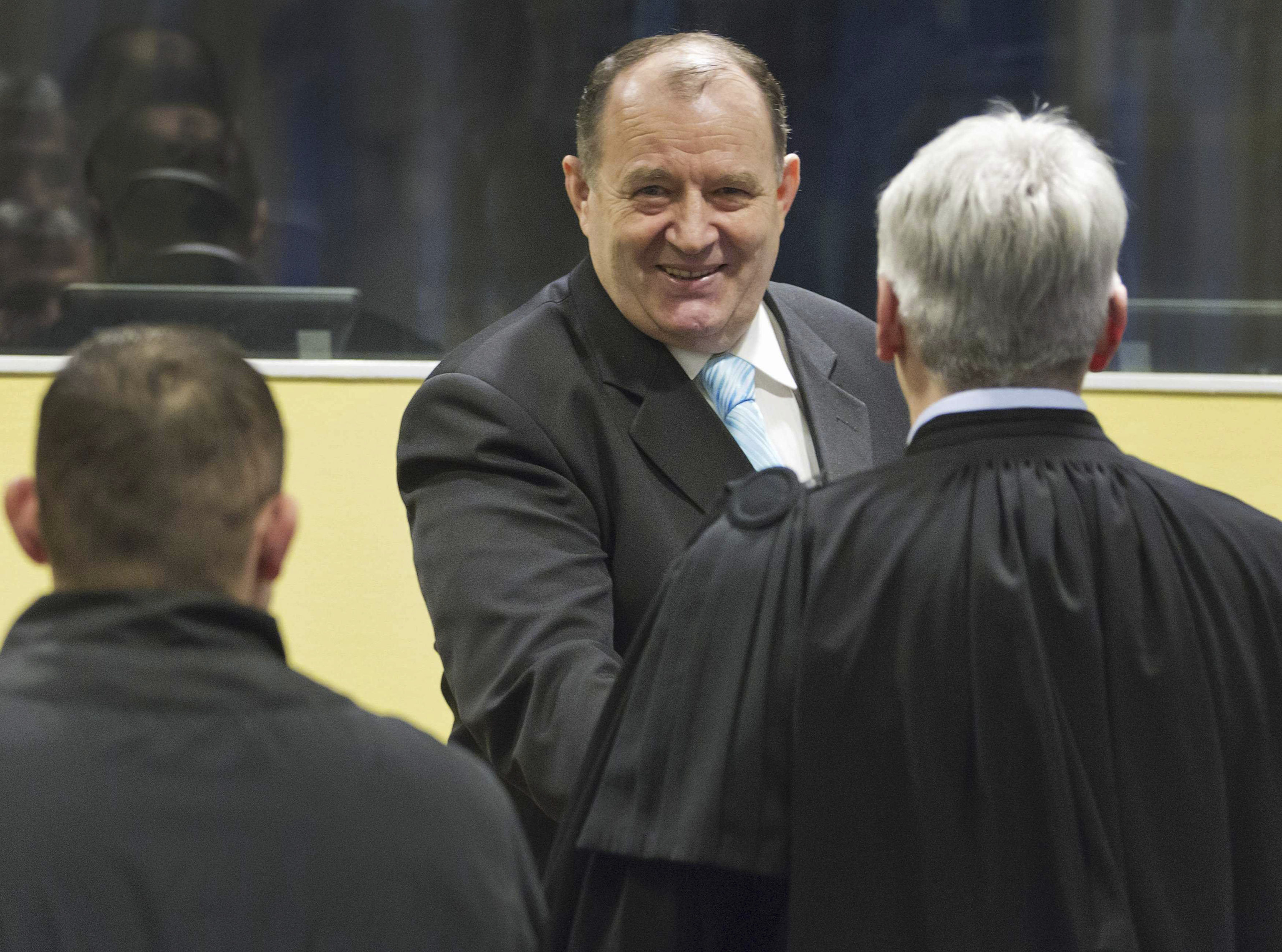 Mico Stanisic, durante una vista en 2013 ante el Tribunal Penal Internacional para la antigua Yugoslavia.
