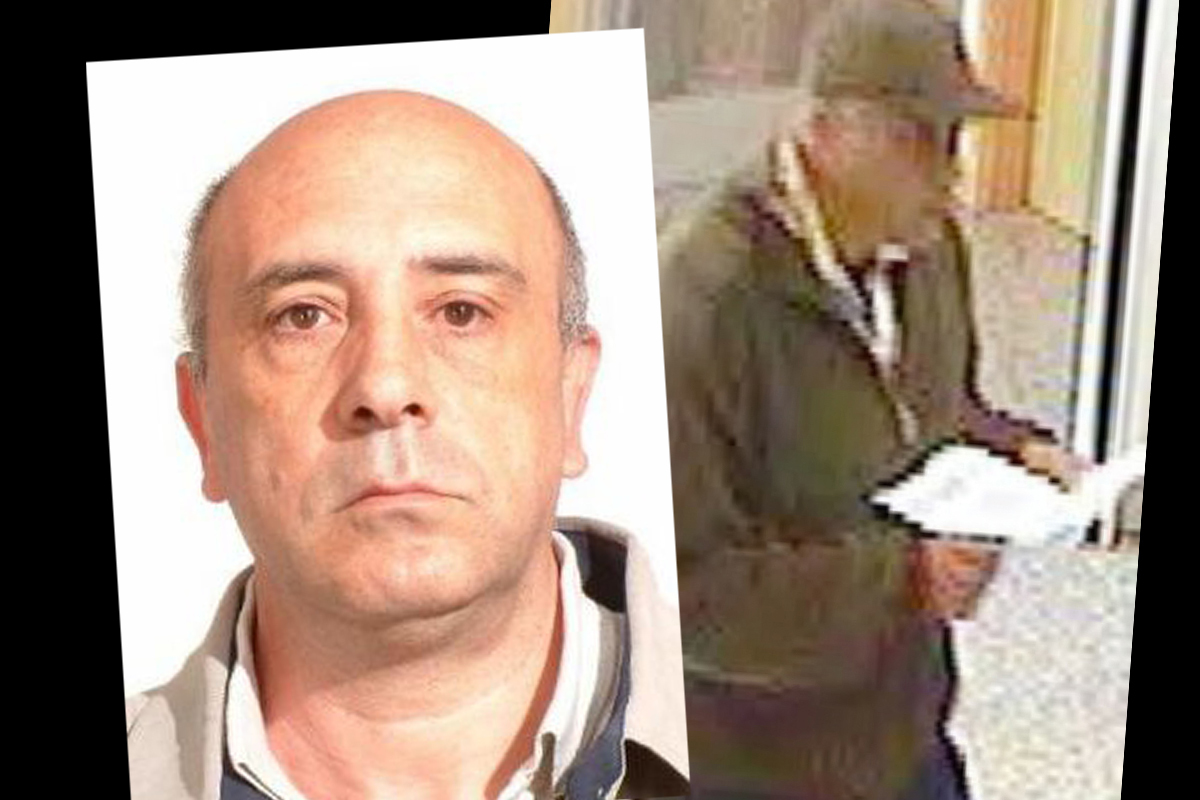 Alfredo C.O, en las fotograf�as distribuidas por la polic�a alemana.