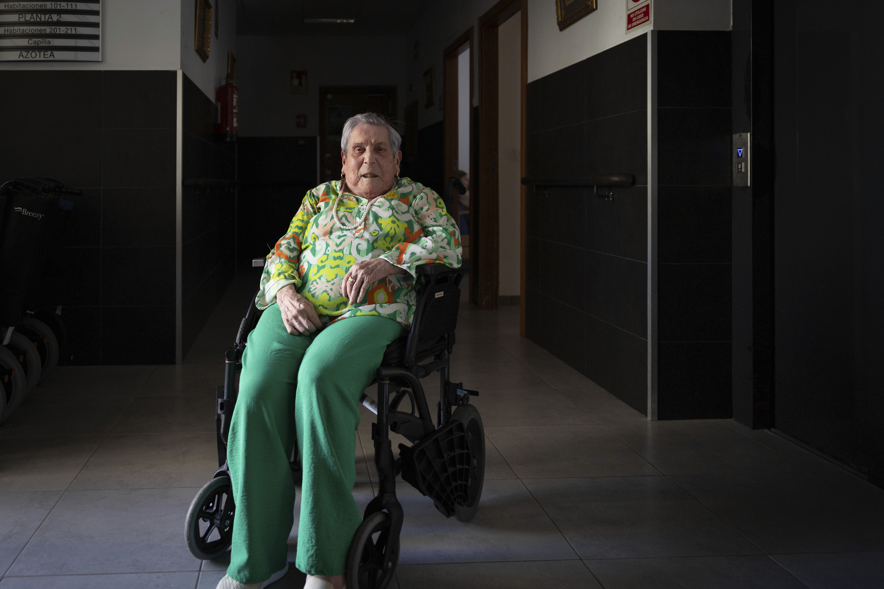 Teresa Molina, en su residencia.