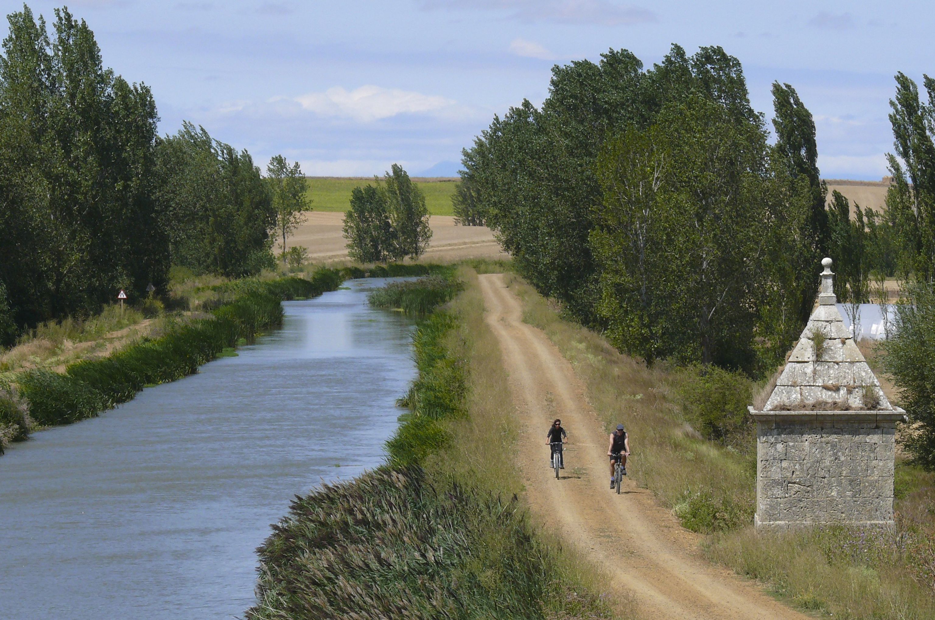 El Canal de Castilla.