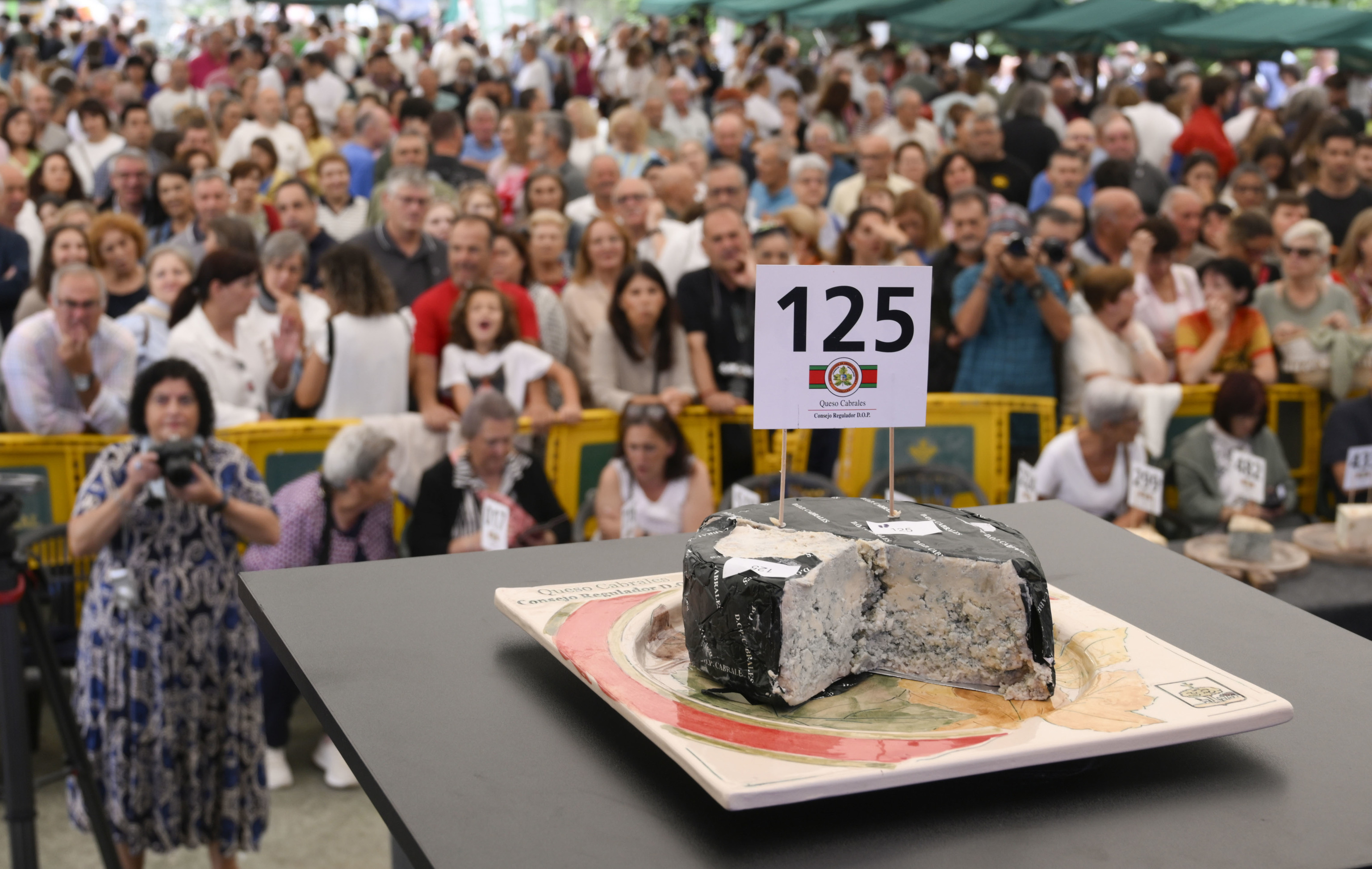El mejor Cabrales del a�o ha sido subastado por 37.500 euros.