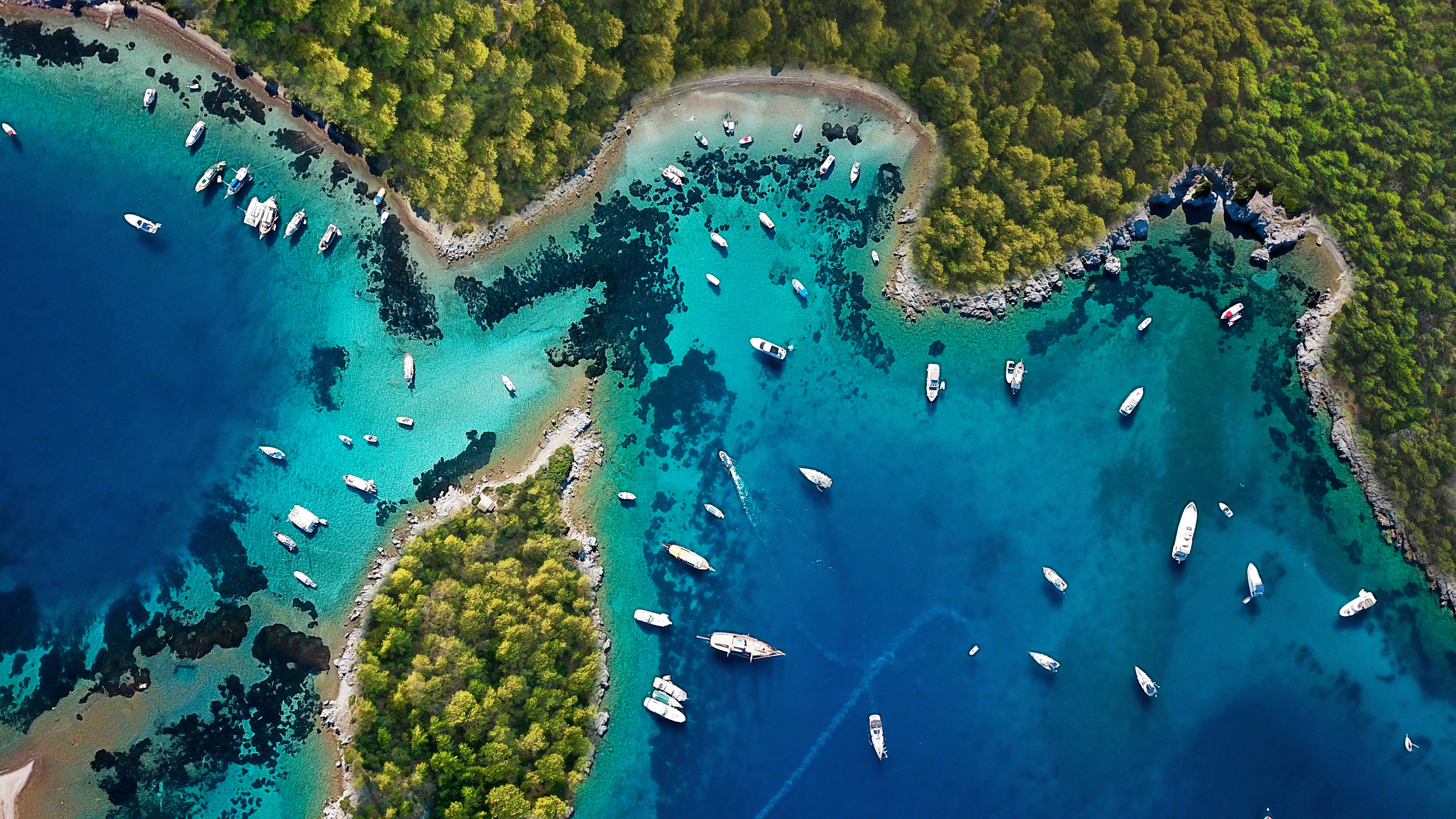 La pen�nsula de Bodrum, uno de los destinos m�s de moda de la Riviera Turca.
