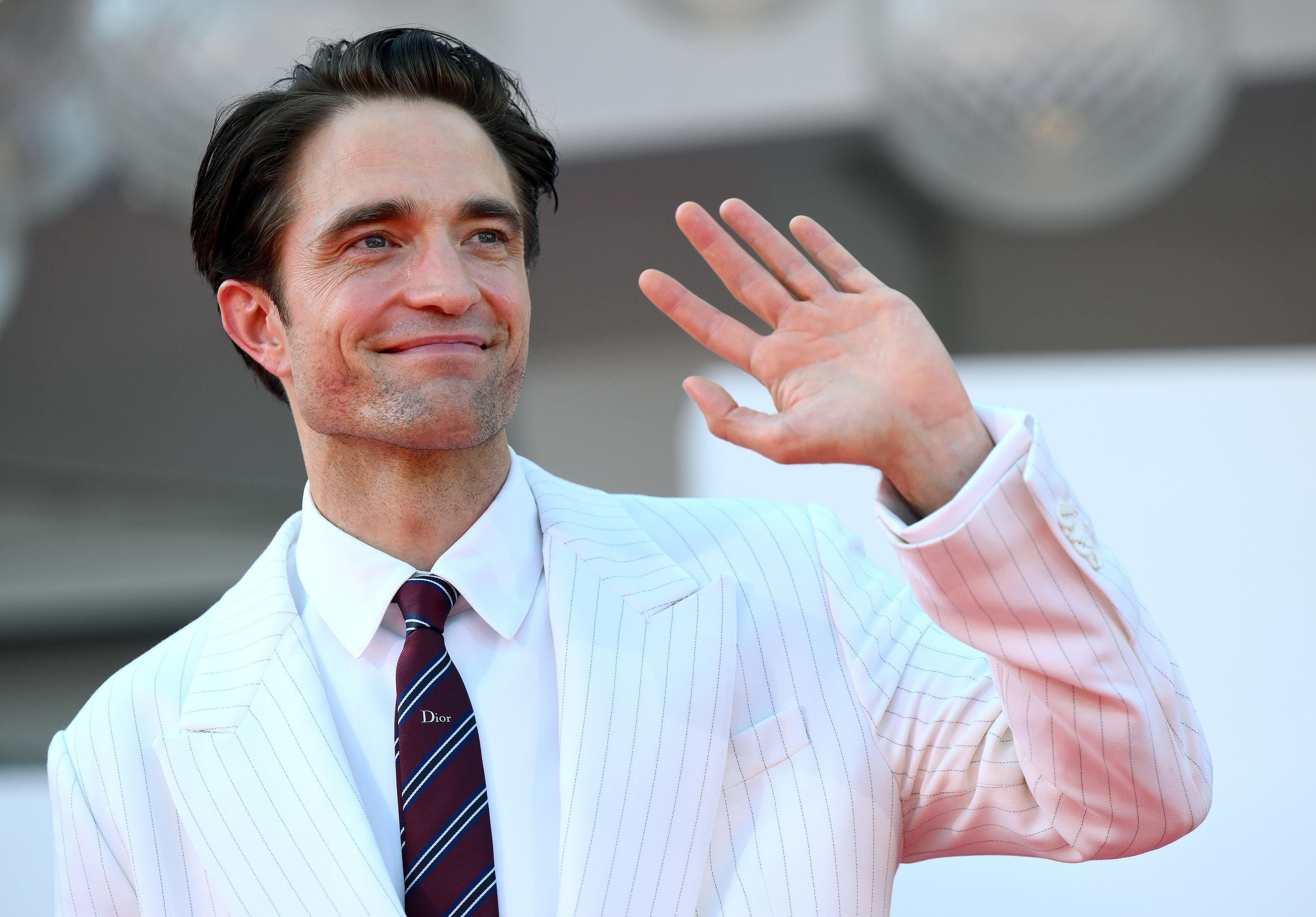 Robert Pattinson en la presentación de Primetime.