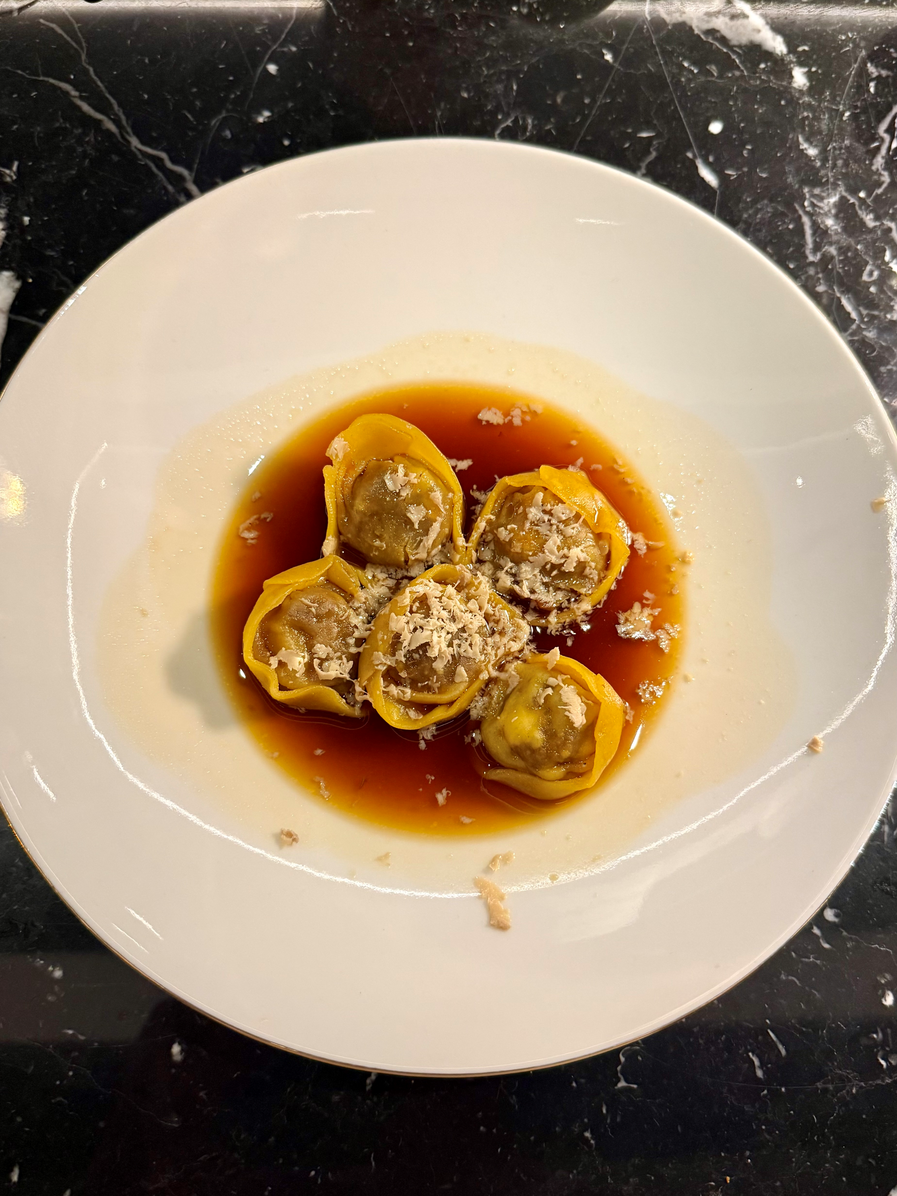Raviolis de cocido.