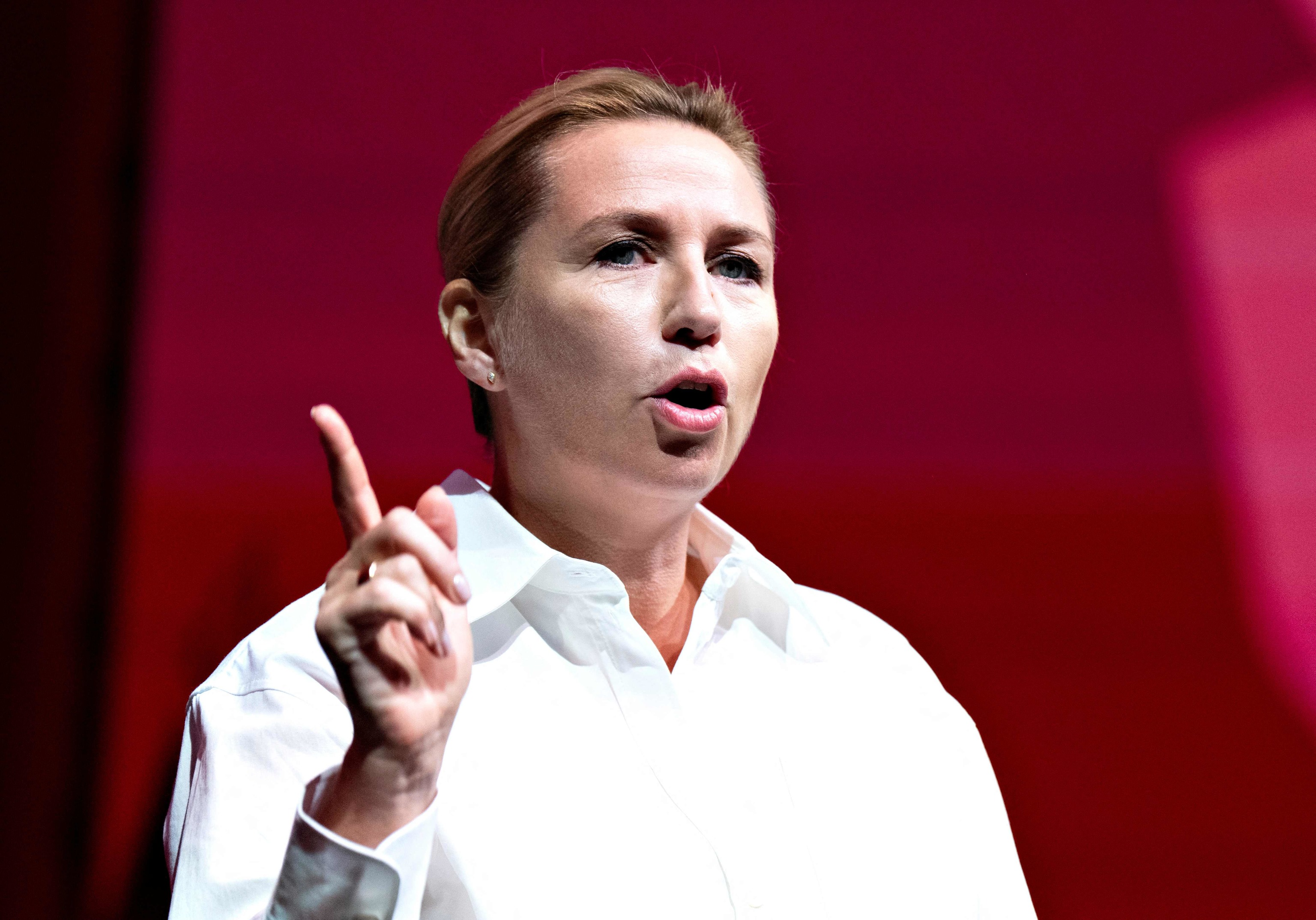 Mette Frederiksen, primera ministra de Dinamarca.