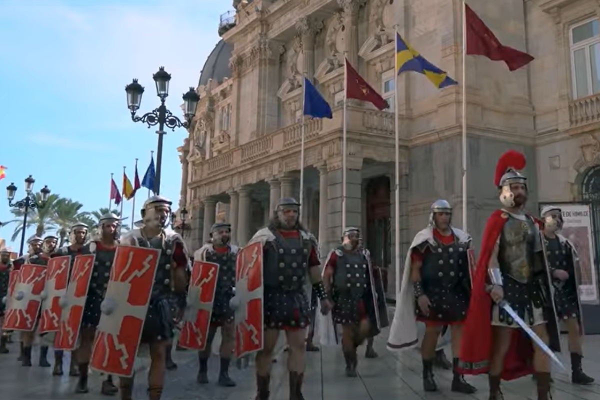 Cartagena viaja 2.235 a�os atr�s este septiembre: batallas, gladiadores y un espectacular desembarco romano