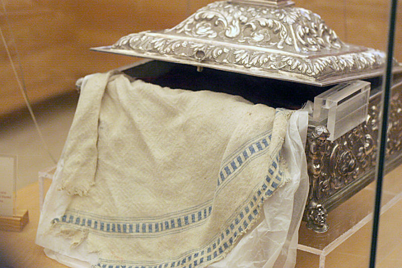 El Sagrado mantel de La �ltima cena.