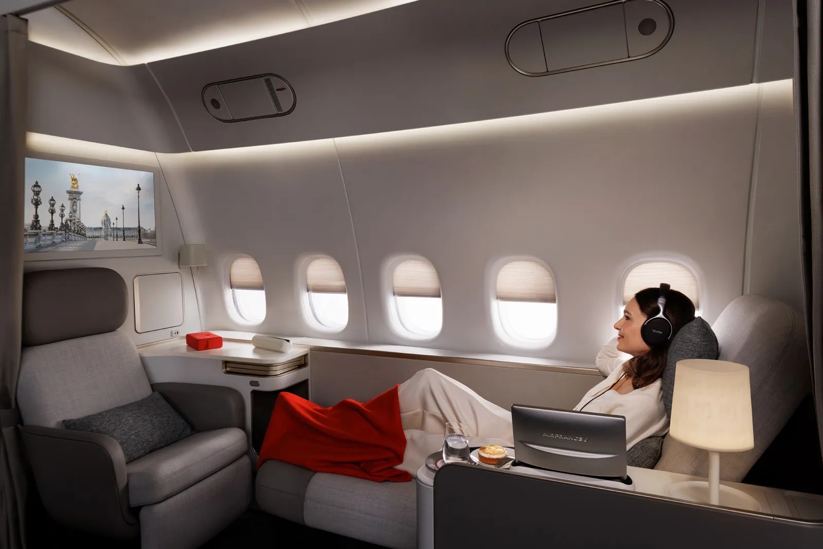 Primera clase de Air France.