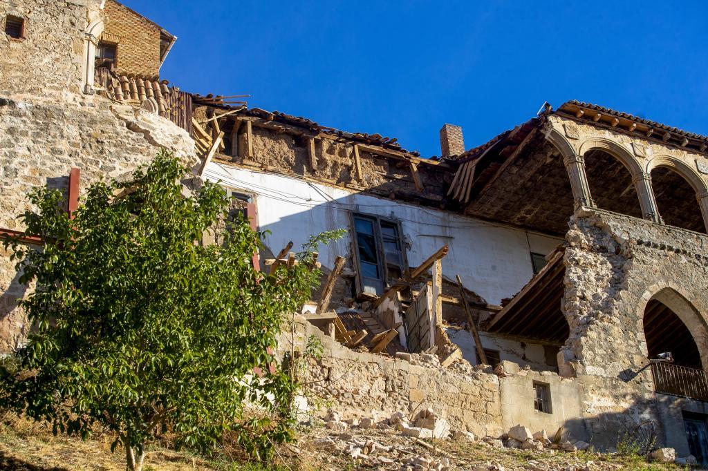 El Palacio De Los Hurtado De Mendoza En Almaz n Soria Sufre Un Nuevo 