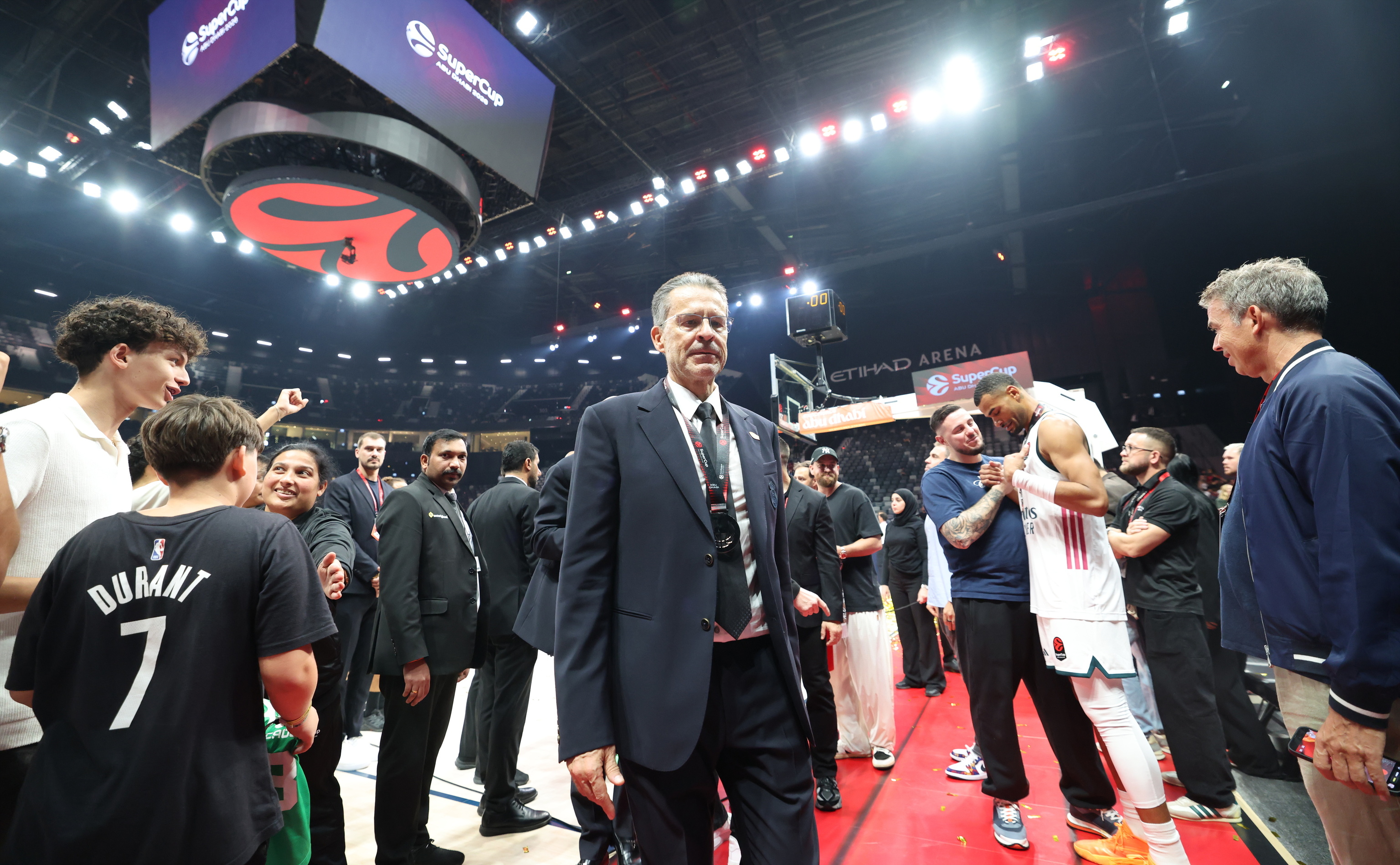 Pedro Martínez, tras la final de la Supercopa en Abu Dhabi.