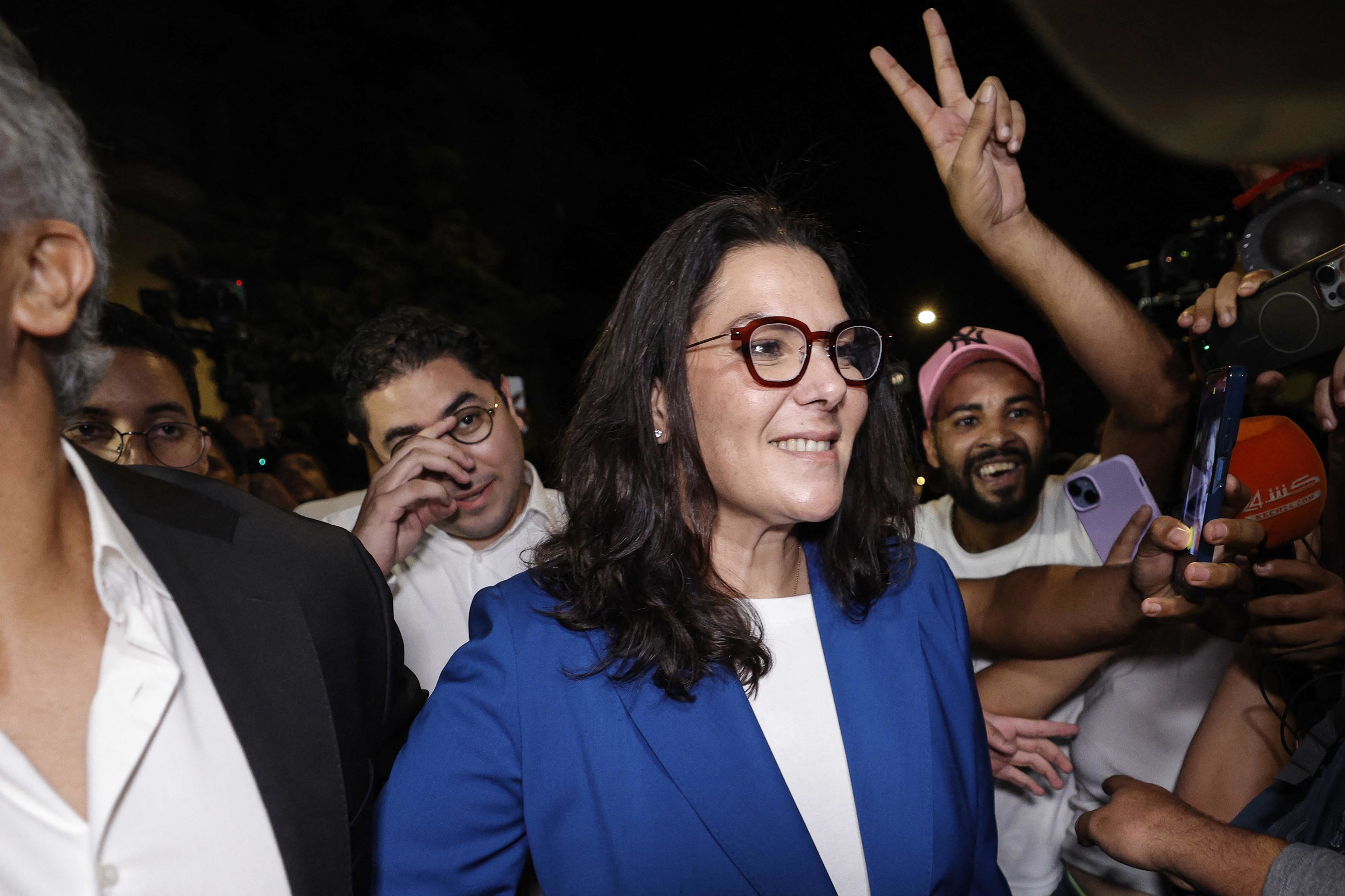 La única candidata mujer a la gobernación de Marruecos y miembro del PAM, Fátima Zahra Al Mansuri.
