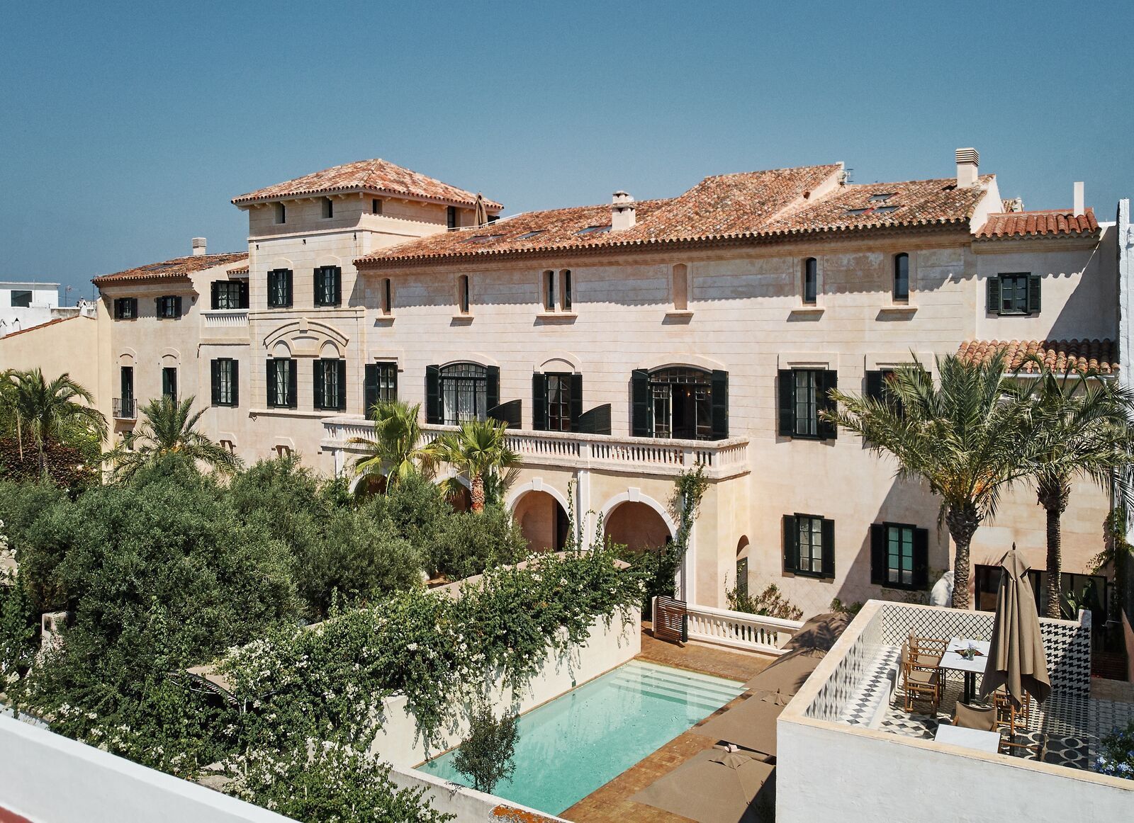 El palacio de Can Faustino, en Ciudadela.