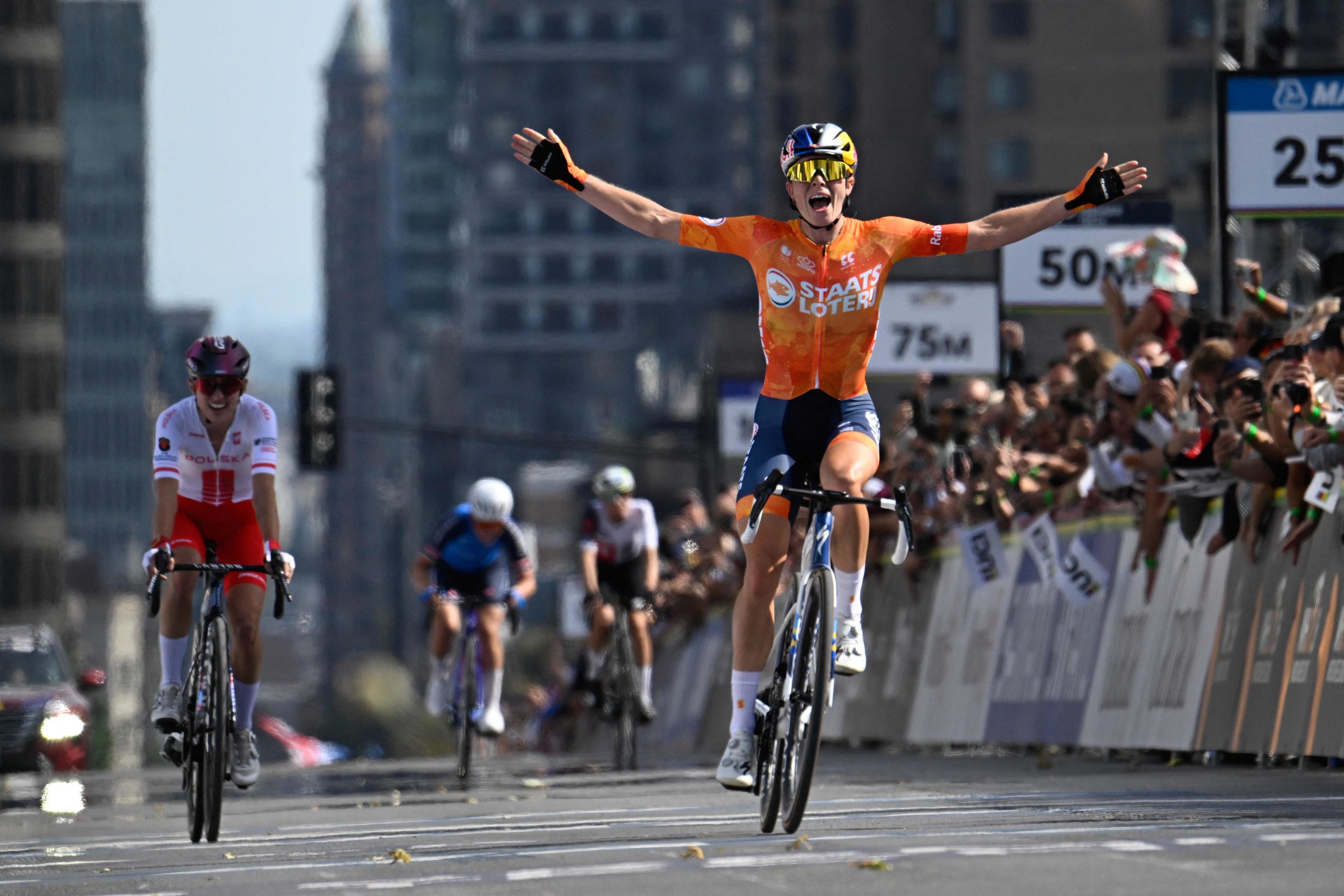 Vollering, ganadora en Montreal.