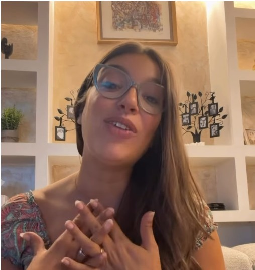 Captura del v�deo difundido por Ana Guerra en sus redes
