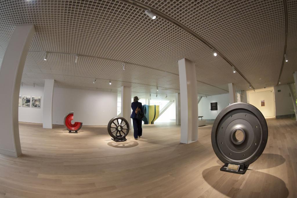 Una de las salas del nuevo Museo de Bellas Artes en Bilbao
