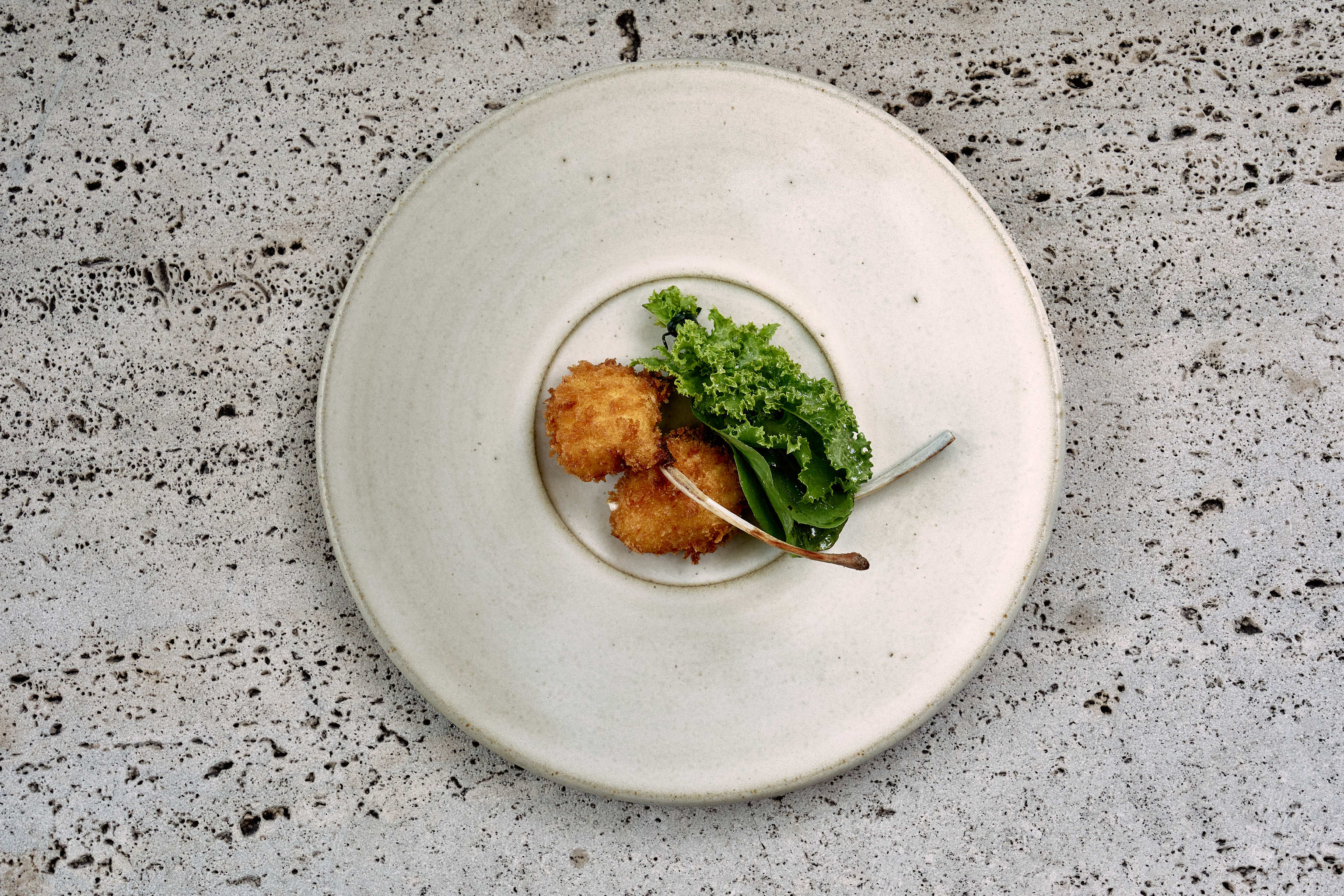 Chuletitas de cordero de Riaza a la villeroy, en OSA.