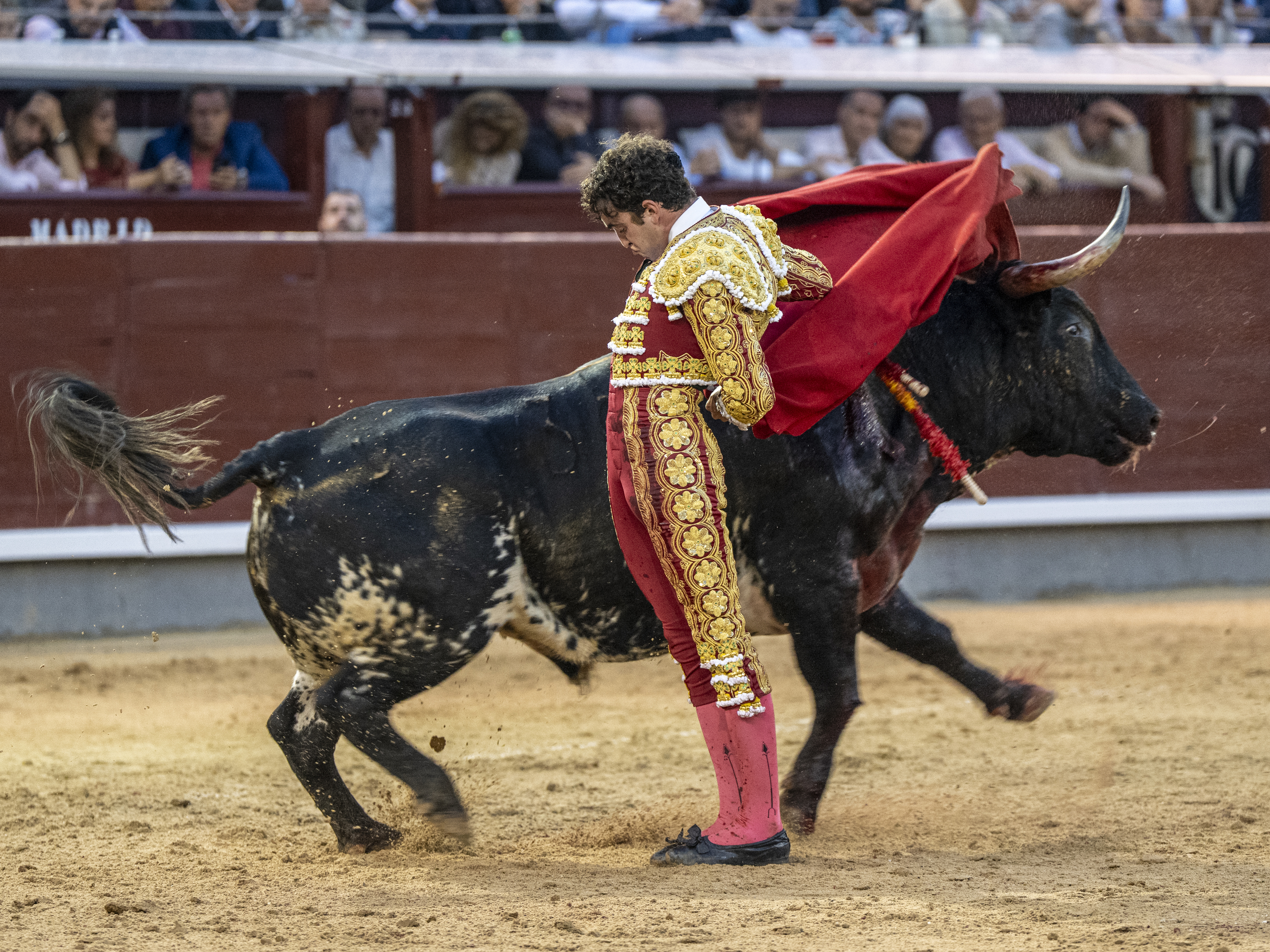 Bernadina de Víctor Hernández con el tercero