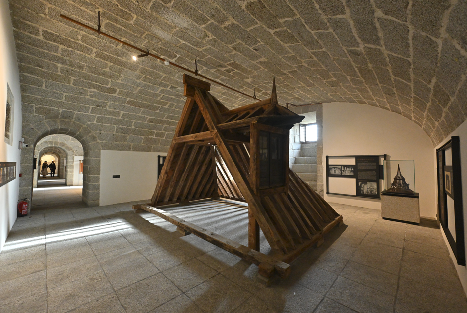Parte de la cubierta original.