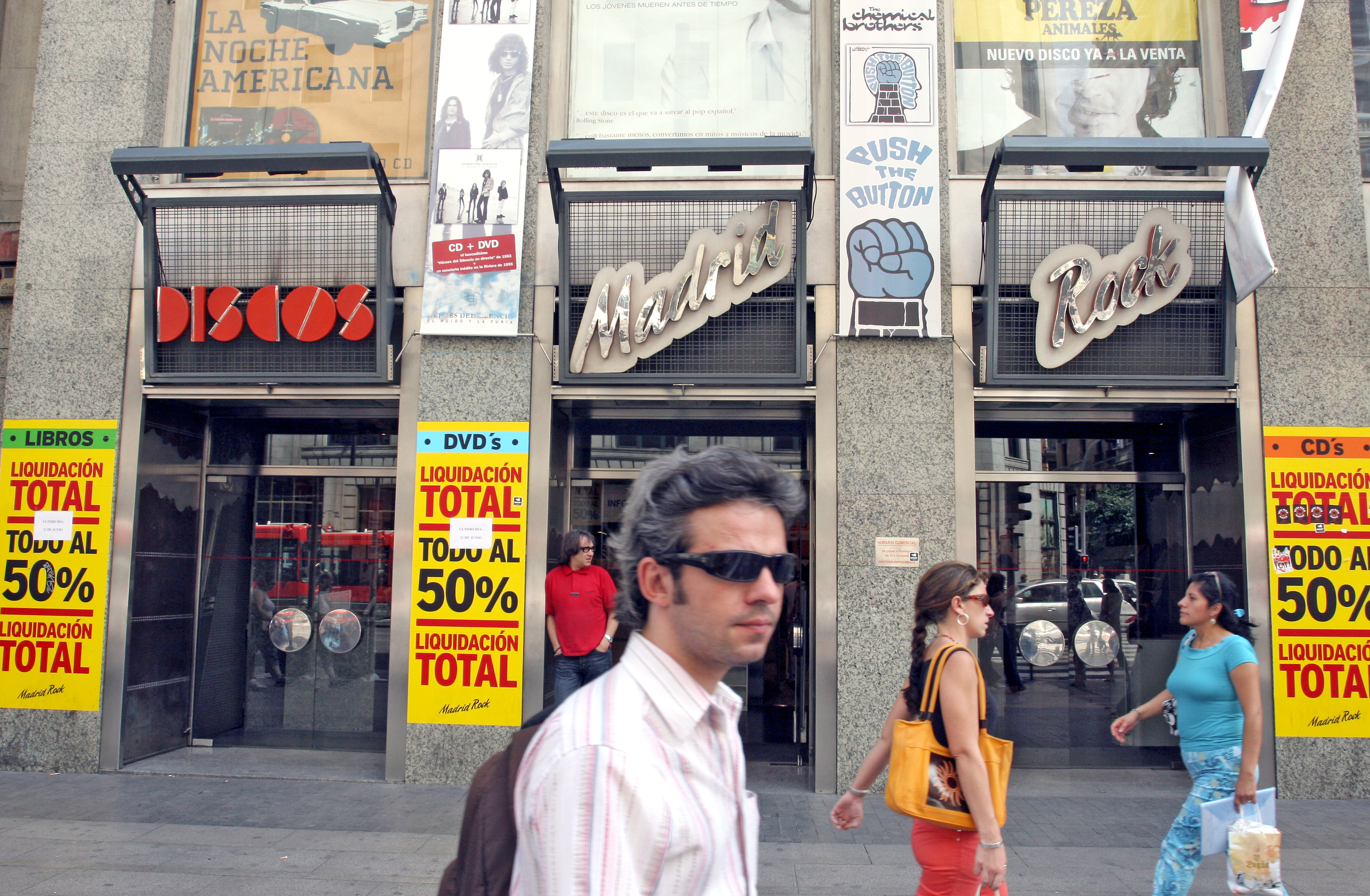 Madrid Rock, en 2005, el año de su cierre.