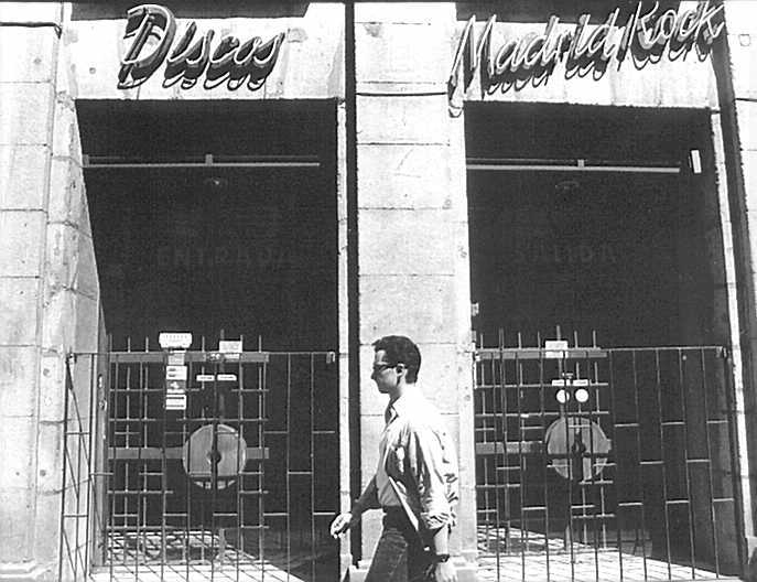Fachada de Madrid Rock, en una imagen de 1994.
