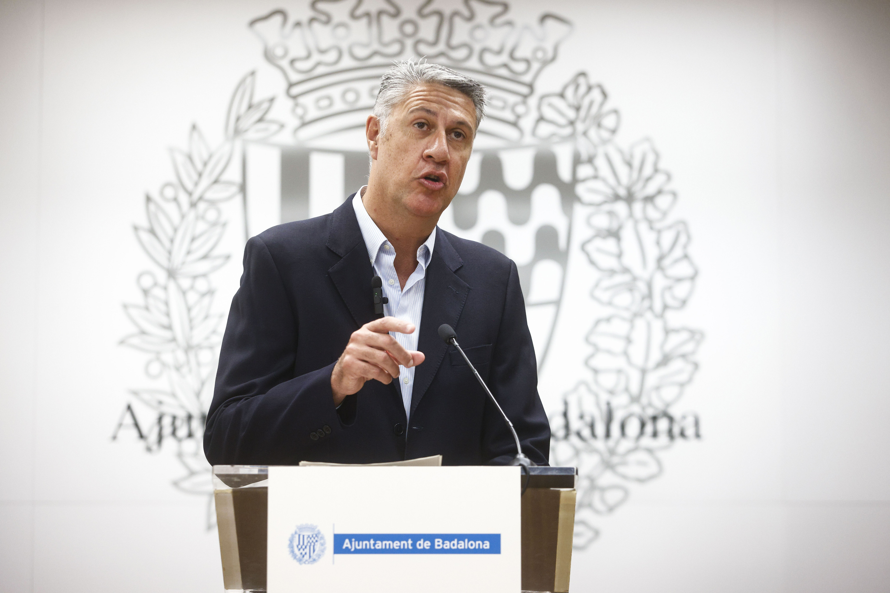 El alcalde de Badalona (Barcelona), Xavier García Albiol.