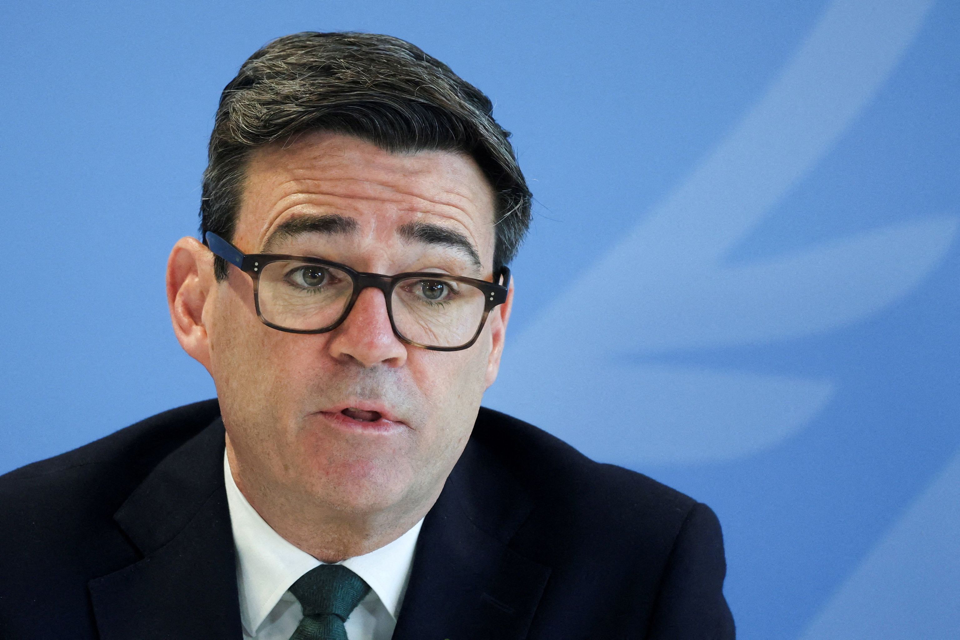 El primer ministro británico, Andy Burnham.