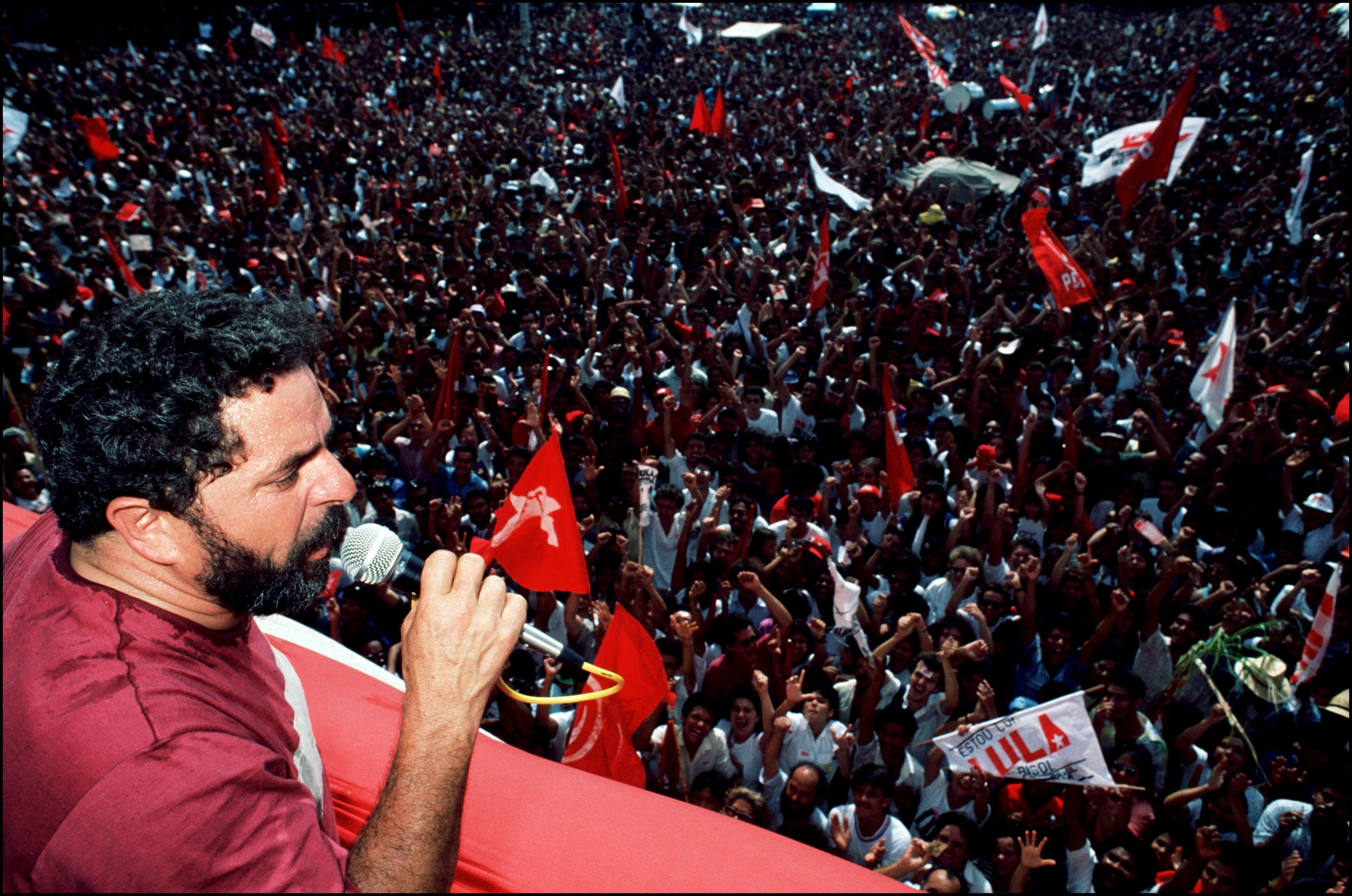 Lula da Silva, en Sao Bernardo do Campo, en 1989.
