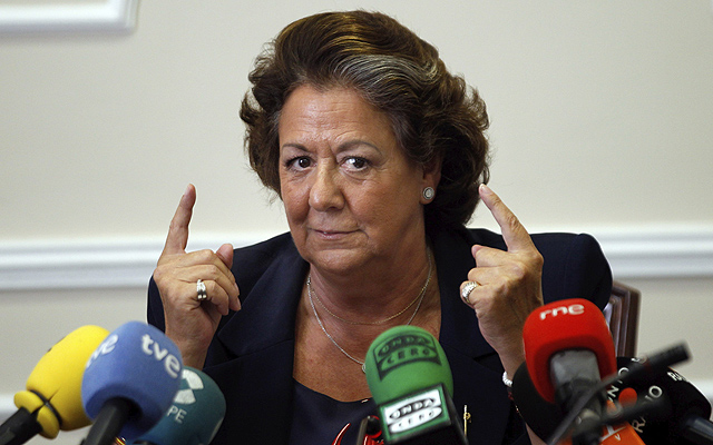 Rita Barberá renuncia a encabezar la lista del PP al Congreso por ...