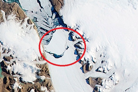 Un iceberg de dos veces el tamaño de Manhattan se desprende en ...