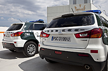 MITSUBISHI ASX (2013) guardia civil españa spain police